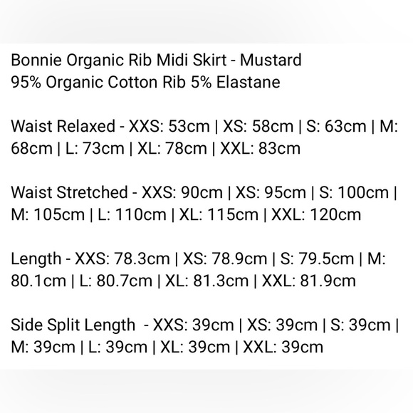 SET Spell Bonnie Organic Cotton Crop and Midi Skirt - Picture 13 of 16